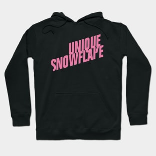 Unique Snowflake Fight Club logo Hoodie